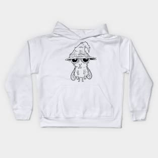 A fly-ing wizard Kids Hoodie